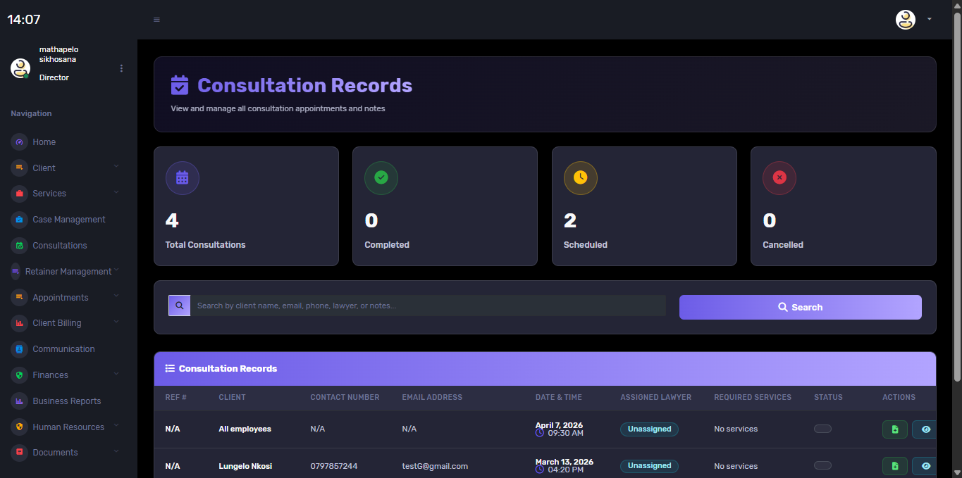 Dashboard Preview